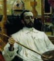 retrato del artista dn kardovskiy 1897 Ilya Repin